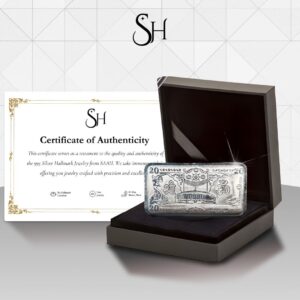 999 pure hallmark silver bars